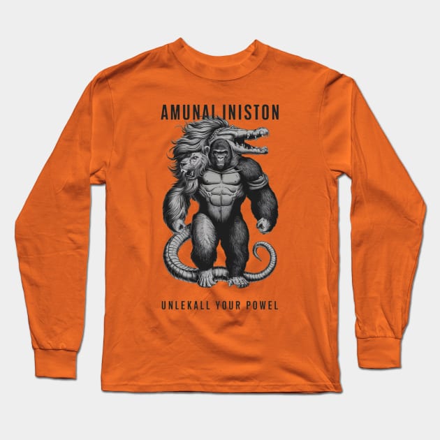 beast combo Long Sleeve T-Shirt by The Enthousiaste